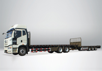 解放6X4中置軸20m普貨運(yùn)輸車